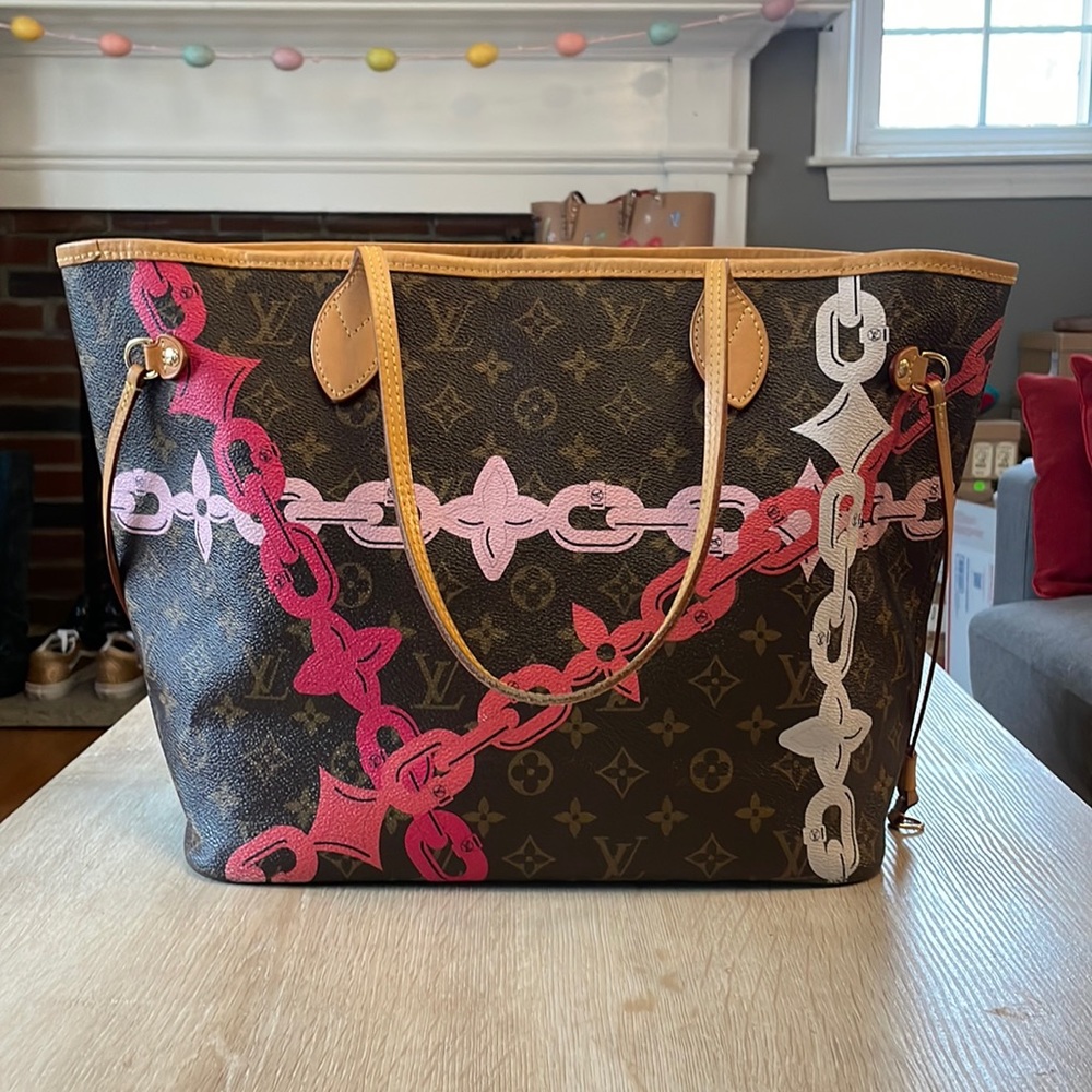 🛑SOLD🛑🌟Louis Vuitton Limited Edition Neverfull MM Bay Chain🌟 - Picture 2 of 16